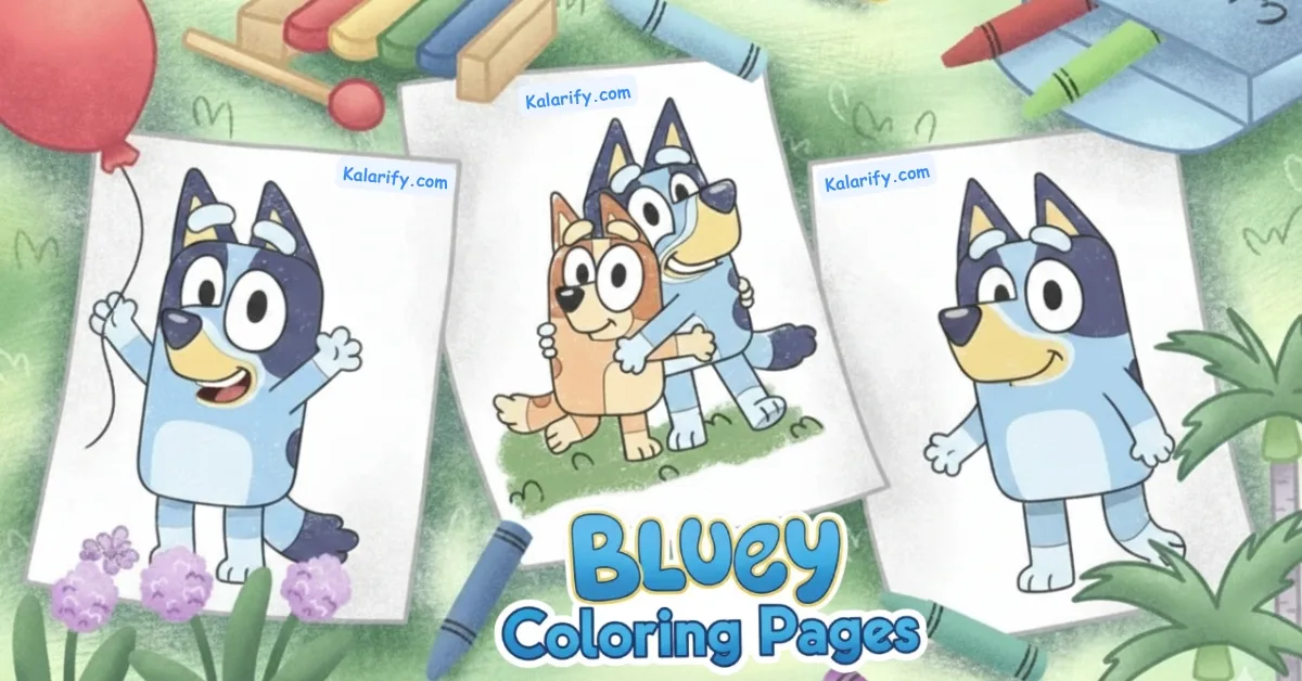 Bluey Coloring Pages